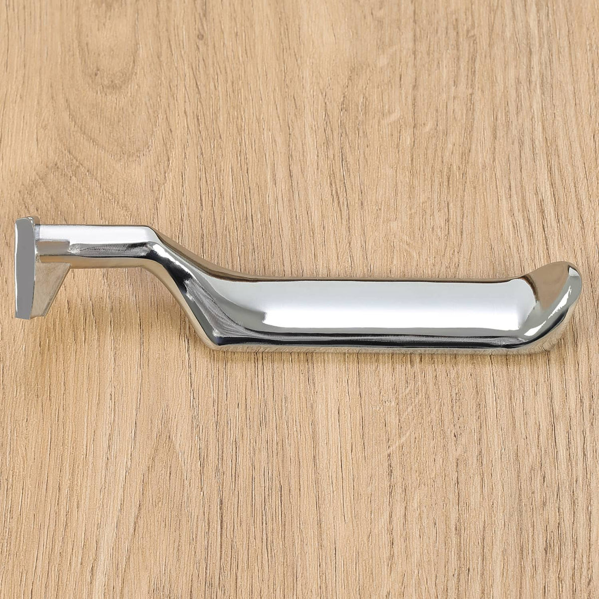 Solid Spare Chrome Metal Inside Door Handle Left Driver For Ford F150 F250 F350 Bronco 87-96