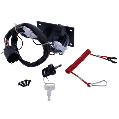 Solid Spare Outboard Single Ignition Key Switch Panel For Suzuki Outboard Engine 37100-96J24