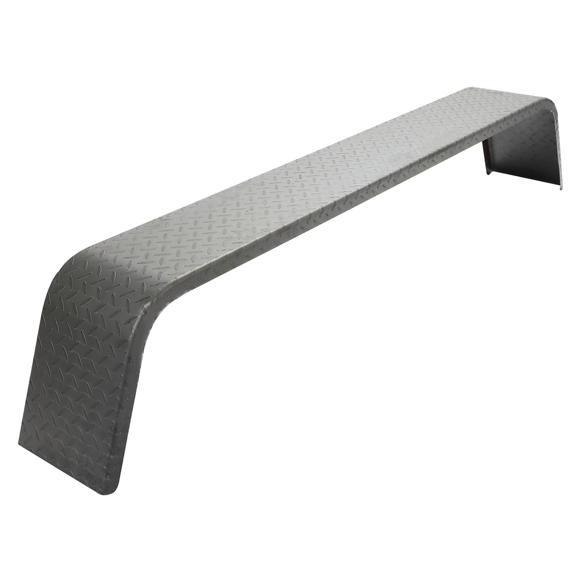 Solidspare 10-1/4"x72-7/8"x13" 2pcs Steel Diamond Tread Plate Tandem Axle Trailer Fenders