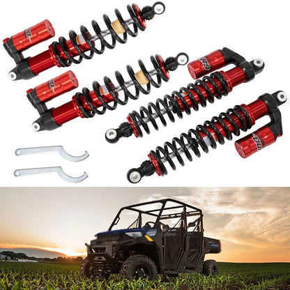 Solidspare Front and Rear Shocks Suspension Kit For Polaris Ranger 1000 Crew / Full Size
