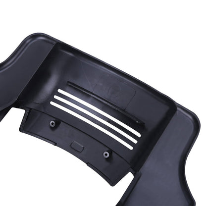 Solidspare 5" Vivid Black Rear Fender Extension Filler For Harley Touring Road Street Glide