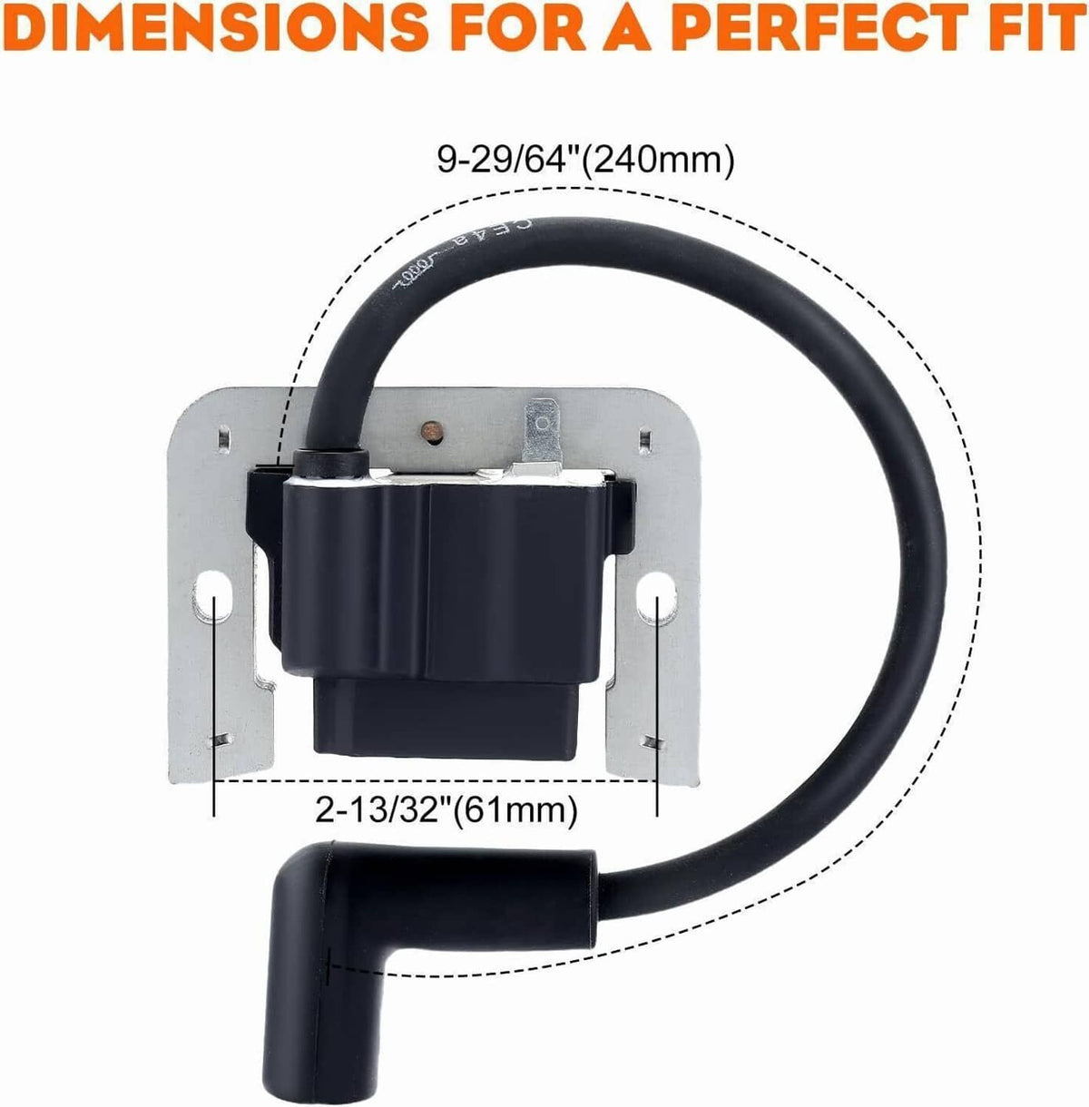 Solidspare 2x Ignition Coil Module Set For Kohler Command Engines 27HP CH18 CH740 2458401-S