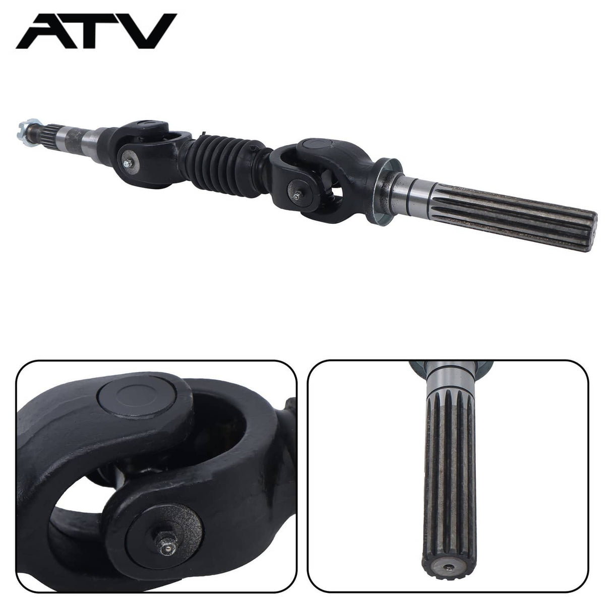 Solidspare Rear Left/Right CV Axle K7711-12334 For Kubota RTV 900 1100 1140 All Years ATV