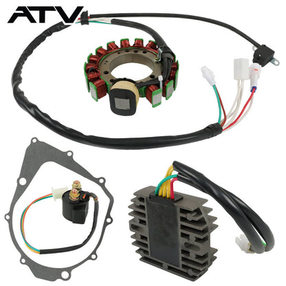 Solidspare For 1996-2001 Yamaha Warrior 350 YFM350X Magneto Stator Regulator Relay Gasket