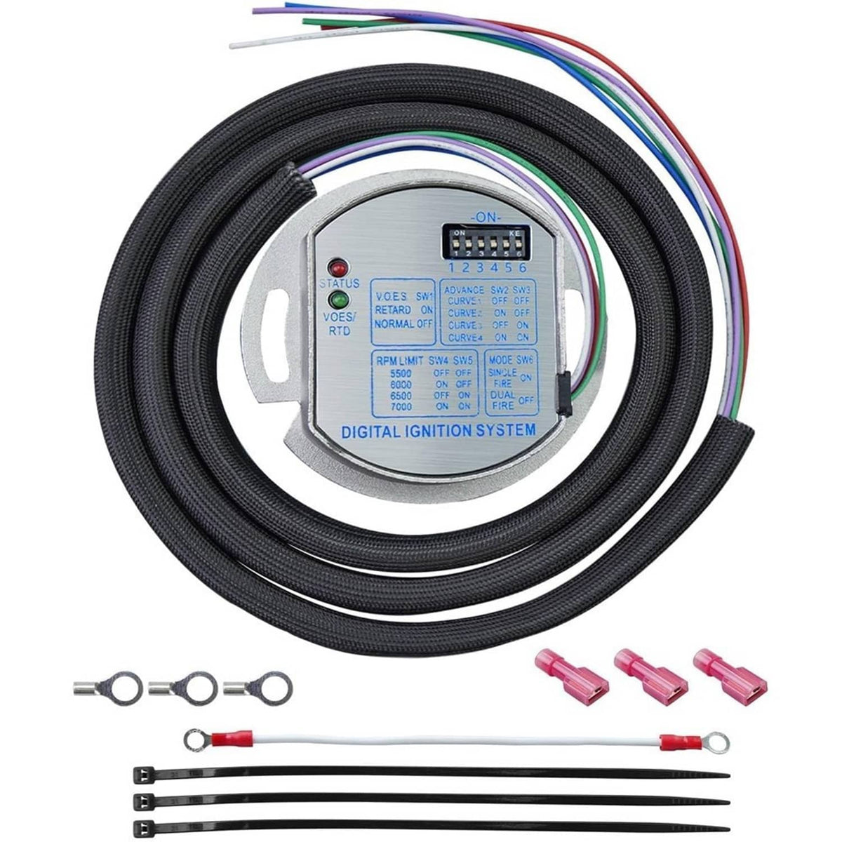 Solidspare For Harley Dyna Programmable Single Fire 53-644 Electronic Ignition Module