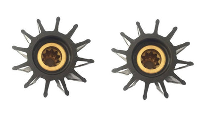 Solid Spare 2X Impeller for Sherwood 29000K 500192 G2902-01 G2902X G2903-1 G2904-01 G2904X