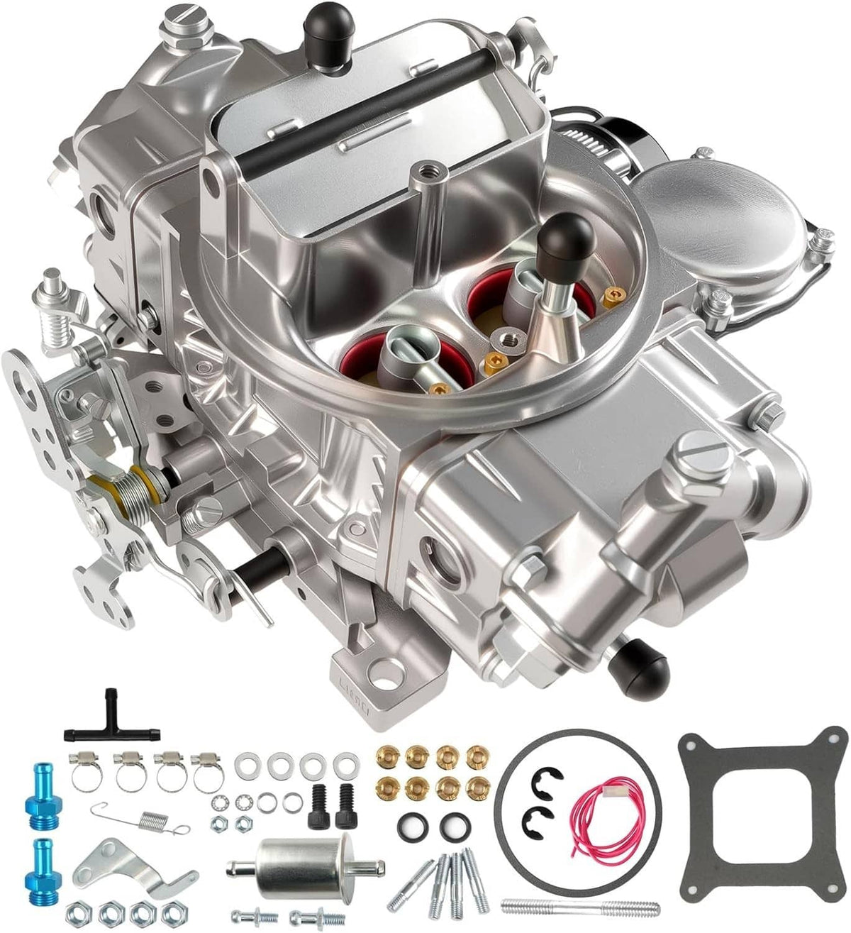 Solidspare For Holley Carburetor 4-Barrel Square Bore 600 CFM Electric Choke 0-80458SA 4160
