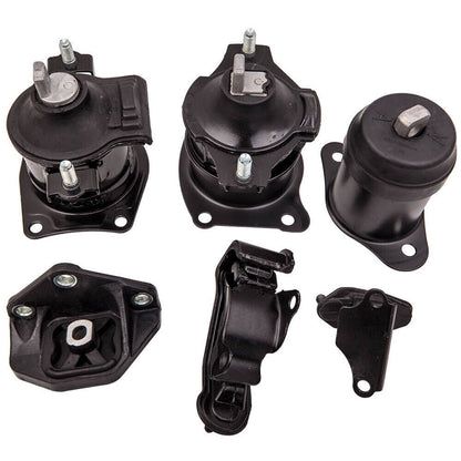 Solidspare 6Pcs Engine Mount & Trans Mounts Kits For 03-07 Honda Accord 3.0L A4527HY A4526H