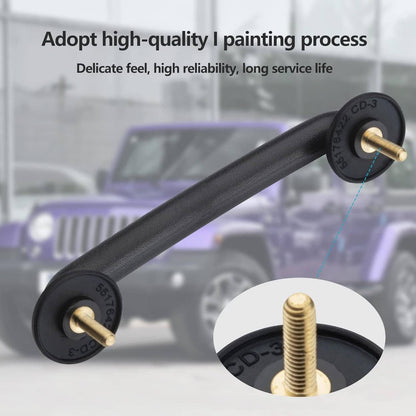 Solid Spare For Jeep Wrangler TJ 1997-2006 Car Hold Front Hood Bracket Handle Loop 55176422