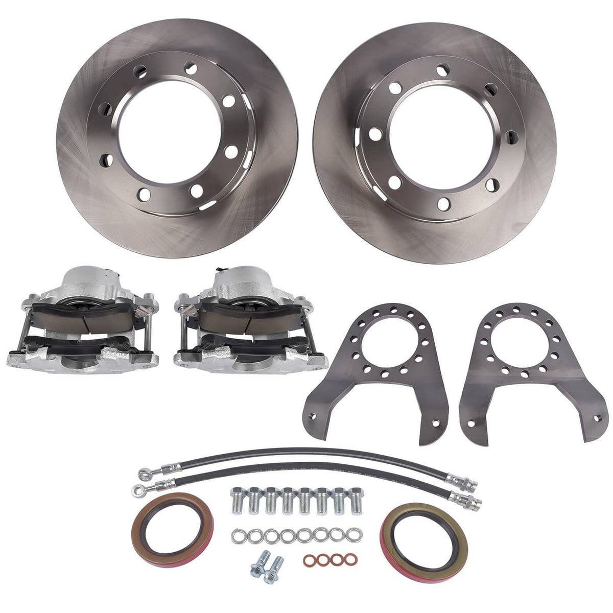 Solidspare For GM 14 Bolt Complete Disc Brake Conversion Kit 10.5 SRW Full Float Disk Brake