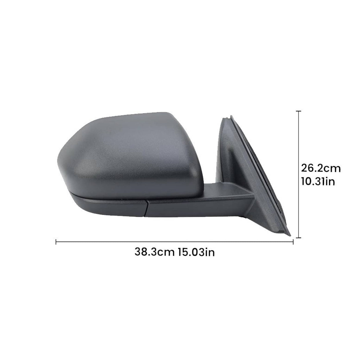 Solidspare Passenger Side Mirror For 2020-2023 Ford Explorer Manual Folding Power Heated