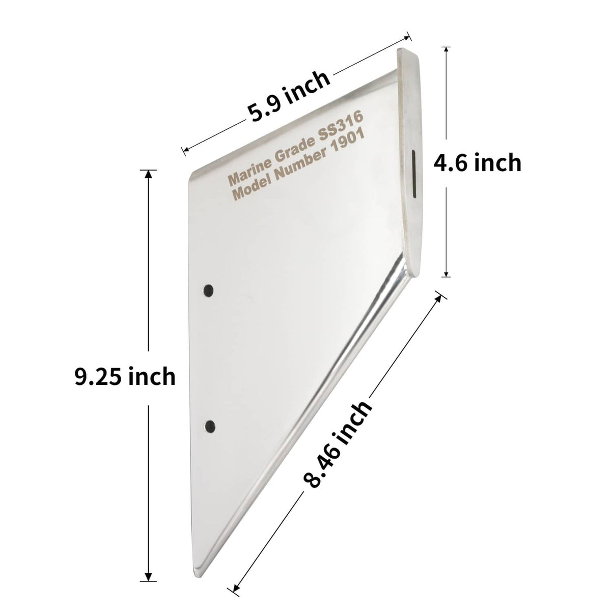 Solid Spare 27031 Skeg Guard Protector For 1991-2023 Mercruiser Mercury Alpha 1 Generation 2