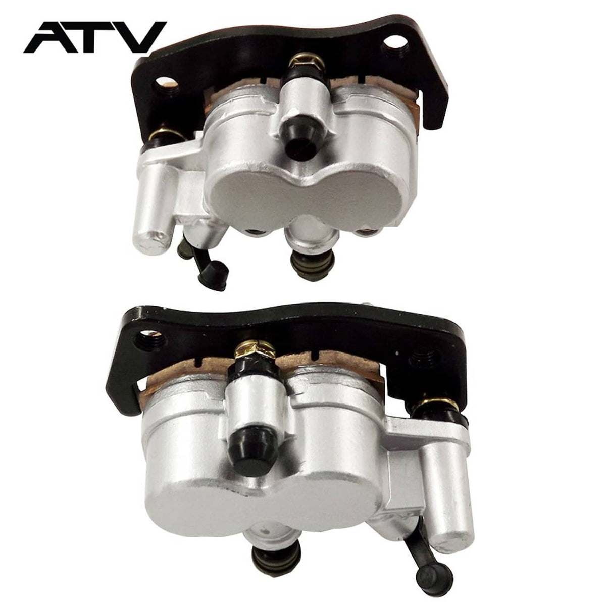Solidspare FRONT LEFT & RIGHT BRAKE CALIPERS For 2004-2007 YAMAHA RHINO 660 YXR660 NEW