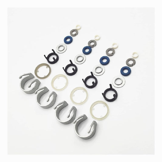 Solid Spare 4 x Fuel Injector O-ring Seals Repair Kits For AUDI A3 A4 A5 A7 Jetta GLI GTI