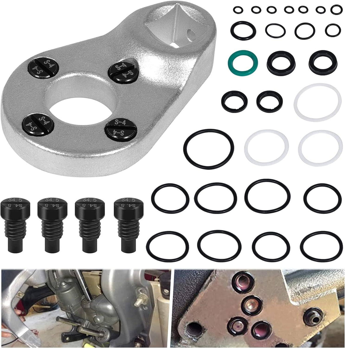 Solid Spare For Yamaha 115225FS Rebuild Trim Tilt Seal Kit + Outboard MT0006 Pin Wrench
