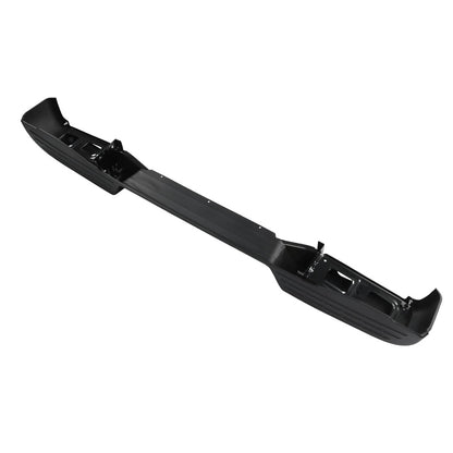 Solidspare Black Rear Step Bumper Assembly For Nissan NV1500 NV2500 NV3500 2012-2021 Steel