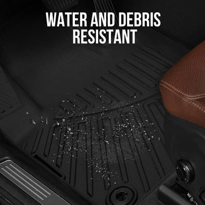 Solidspare 3Pcs Front and Rear Floor Mats For Toyota Corolla Sedan 4 Door 2020-2025 TPE