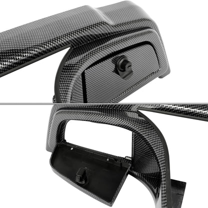 Solidspare Carbon Fiber Style Dash Dashboard Cover W/Locking For Yamaha Drive G29 2007-2016