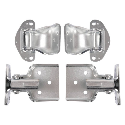 Solid Spare Door Hinges Upper&Lower For 1971-1974 Dodge Charger Coronet Plymouth GTX Silvery