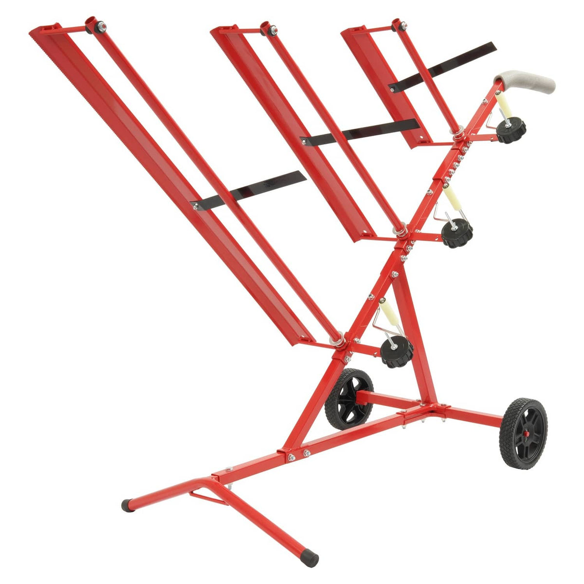 Solid Spare Mobile Multi-Roll Masking Paper Machine Dispenser Holds 3 Masking Paper Rolls