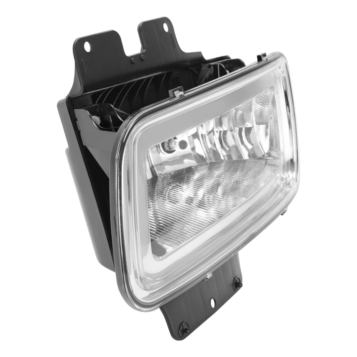 Solid Spare Left Clear Lens Fog light For Ford F150 LH 2004-2006 To 8-8-05 W/ Bracket / Bulb