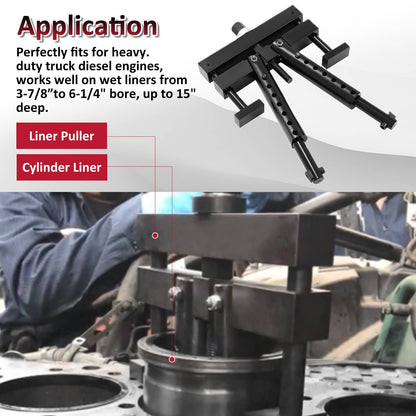 Solid Spare #PT-6400-C Engine Tool Cylinder Liner Puller for Detroit Diesel Cummins Volvo