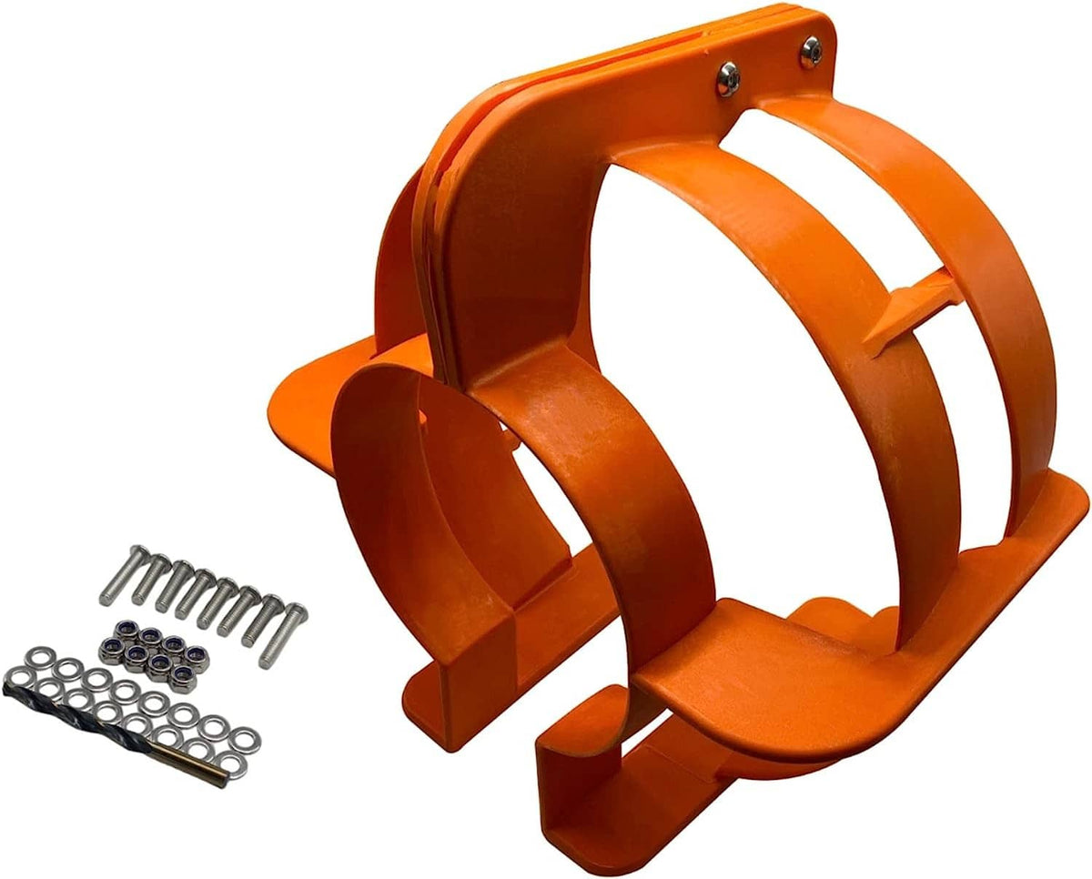 Solid Spare Propeller Safety Guard 11" Orange Fits 25 thru 35hp Boat Marine Outboard Engine