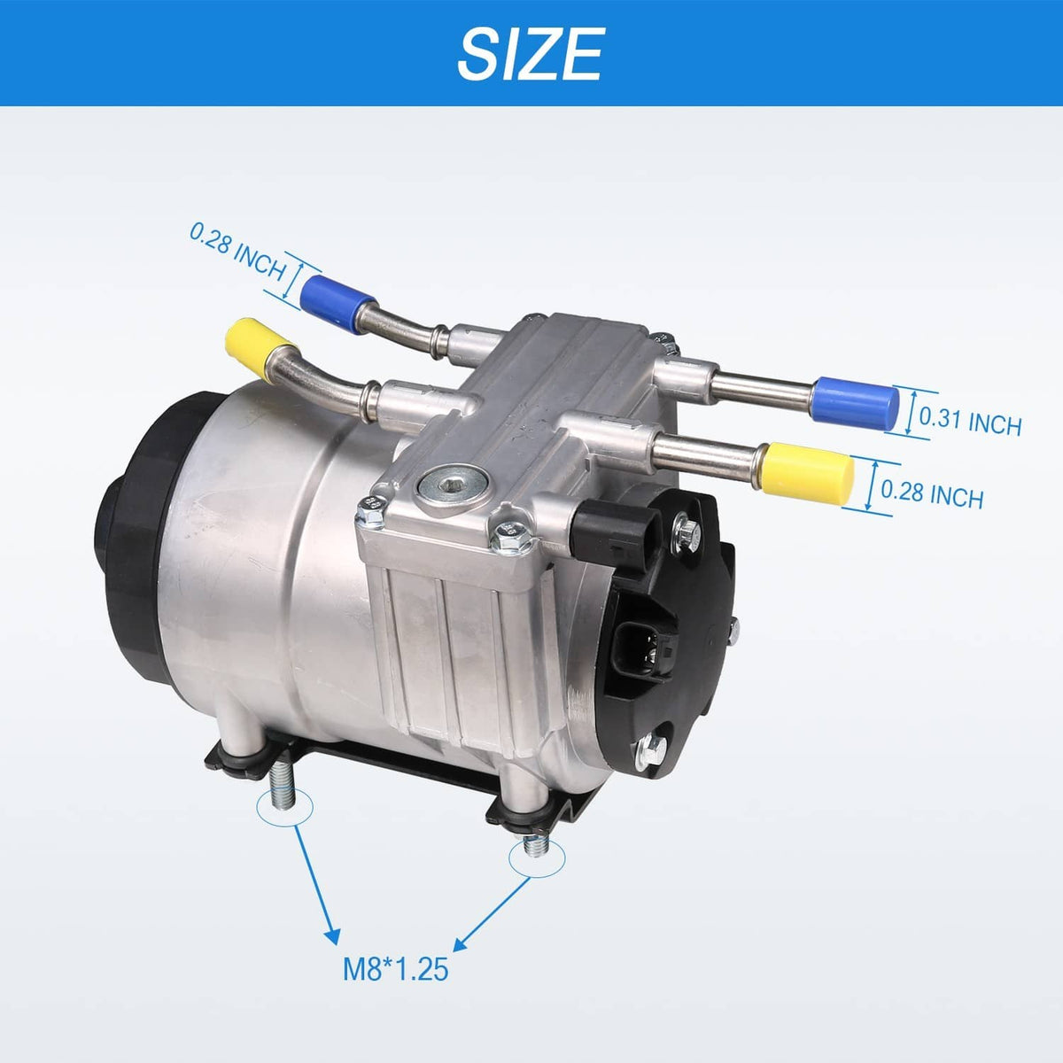 Solidspare Fuel Pump Assembly 6C3Z-9G282-C PFB-101 for Ford F250 F350 F450 F550 Super Duty