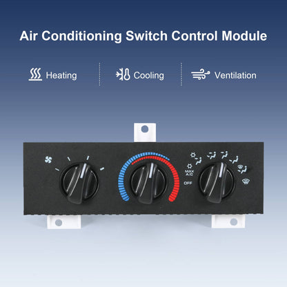 Solidspare 55055459AF A/C Heater Manual Climate Temp Control Panel For 98-03 Dodge Ram Van