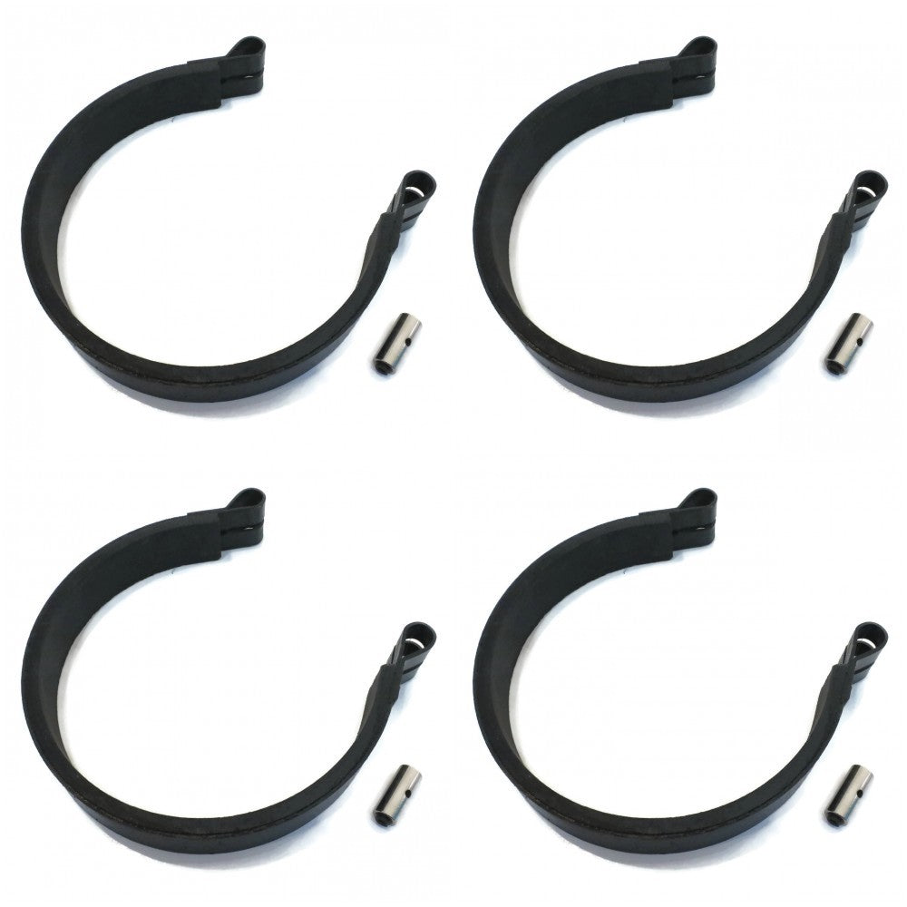 (4) Brake BAND and PIN for 4.5" Yard Cart Yerf-Dog Manco Azusa 2254 2255 2255-B