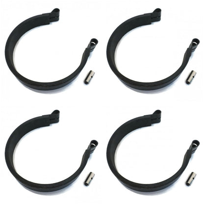 (4) Brake BAND and PIN for 4.5" Yard Cart Yerf-Dog Manco Azusa 2254 2255 2255-B