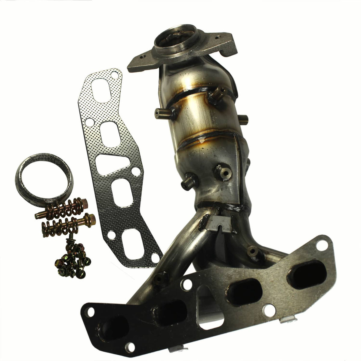 Solidspare Exhaust Manifold w/ Catalytic Converter For 2002-2006 Nissan Altima 2.5L NEW