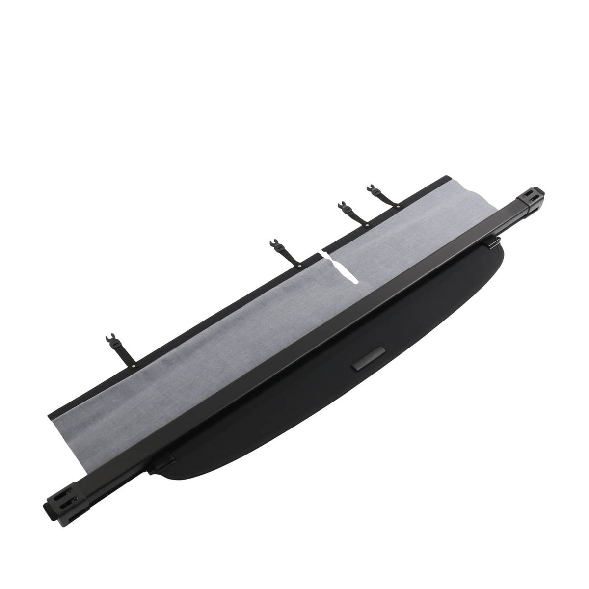 Solidspare Premium Retractable Cargo Cover Luggage Shade Black For 2007-2011 Honda CR-V CRV