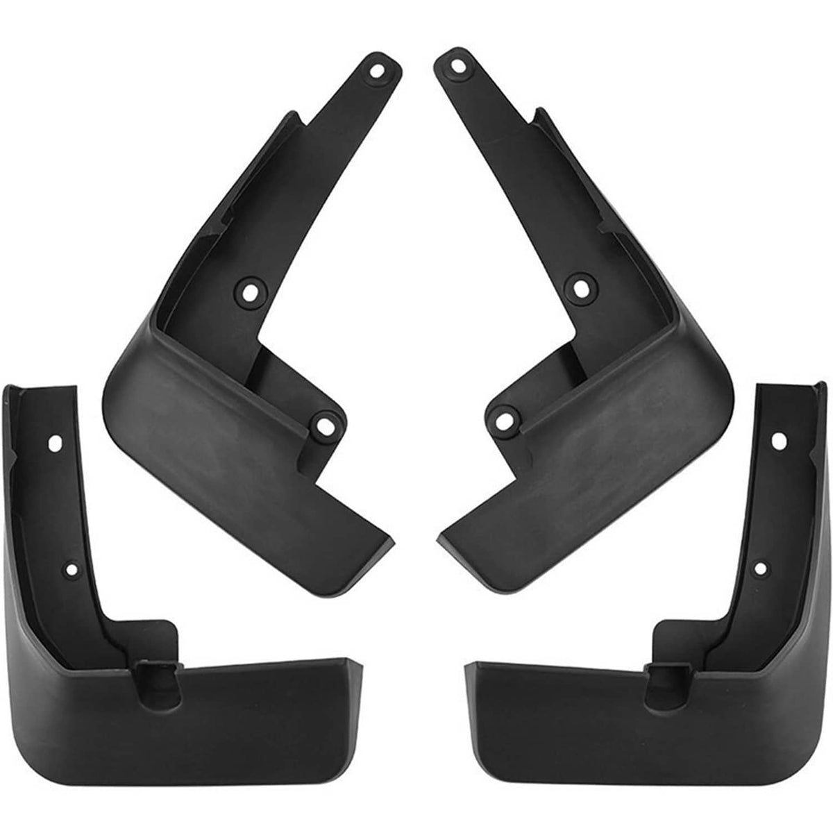 Solidspare Front & Rear Mud Flaps Mudguards Splash Guard Set for 2021-2024 Subaru Outback