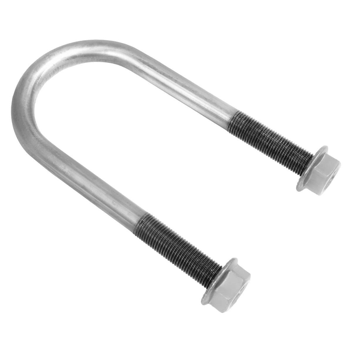 Solidspare 4 PCS Steel Trailer Leaf Spring U-Bolt For 2 Inch Axle Tube 6 Inch Long