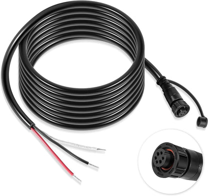Solidspare PC 13 Power Cable for Humminbird 720110-1 APEX Marine-Rated Power Cable 10 ft