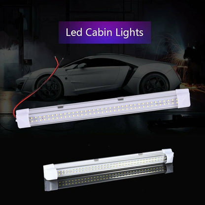 Solidspare 4Pcs 12V 108LED RV Ceiling Dome Light LED Interior Lighting for Trailer Camper