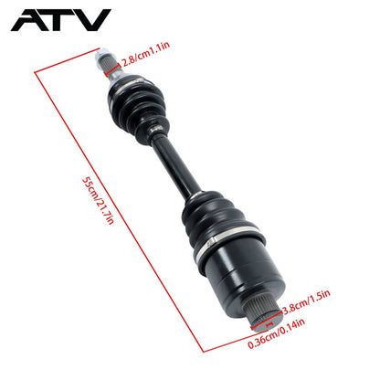 Solidspare For Polaris Sportsman Hawkeye 2PCS Rear Left+Right CV Axles Drive Shaft 1332421