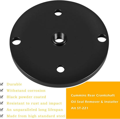Solid Spare for Cummins L10 L10G M11 ISM Rear Crankshaft Oil Seal Remove Install Tool ST-221