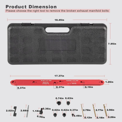 Solidspare 71400 Manifold Drill Template for GM /Chevy LSIII 4.8L, 5.3L & 6.0L Motors 99-07
