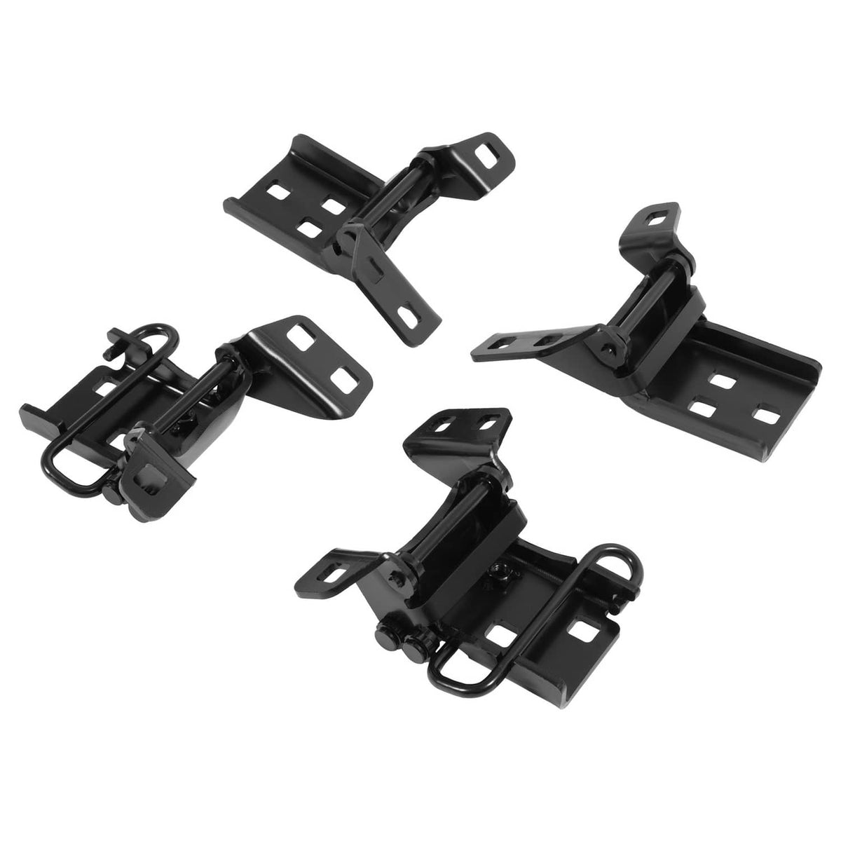 Solid Spare Door Hinge Set For 1973-1991 Chevy/GMC Pickup Trunk Driver & Passenger Side