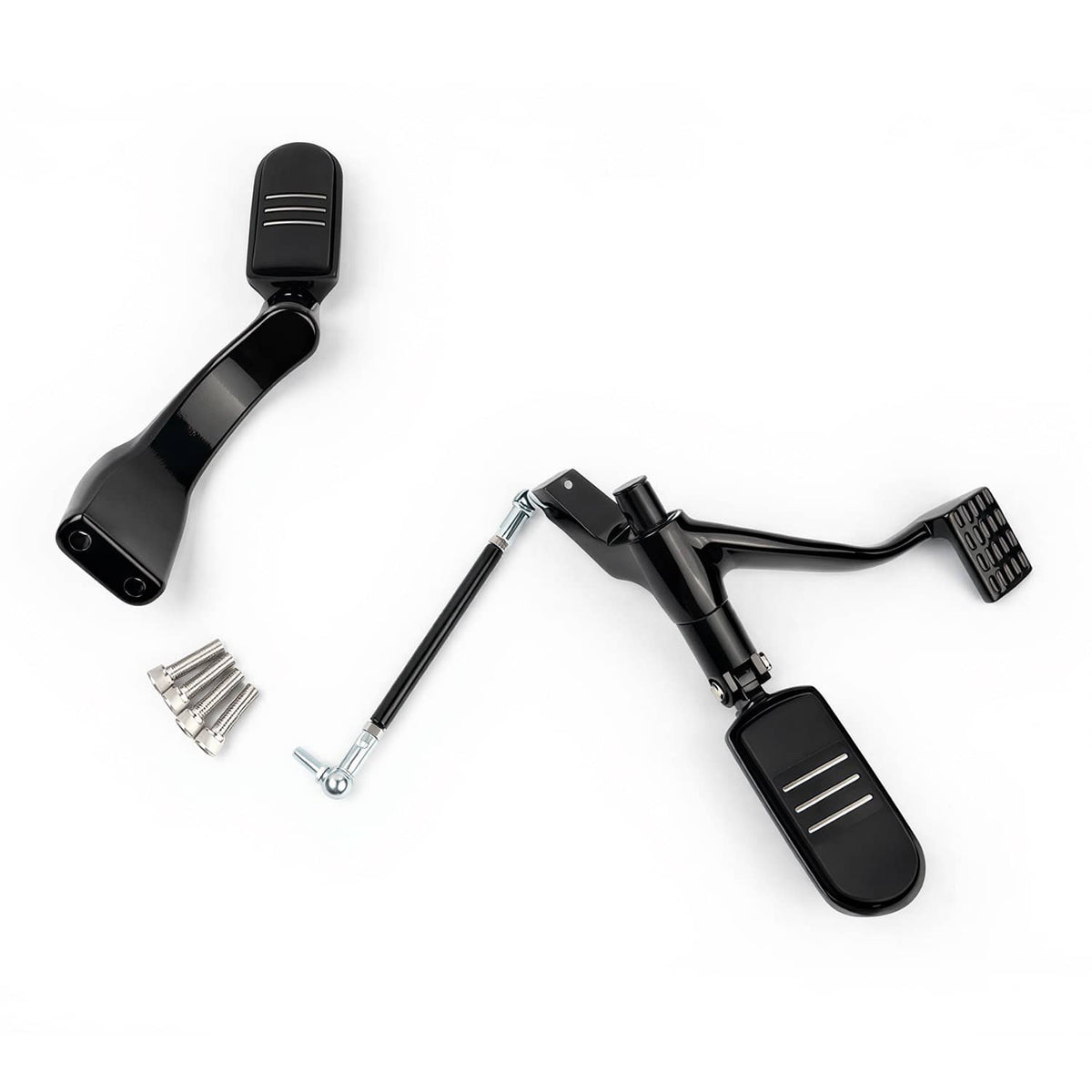 Solidspare Mid Forward Controls Footpeg Pegs Levers Fit For Harley Sportster XL 2004-2013