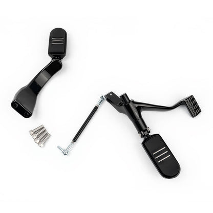 Solidspare Mid Forward Controls Footpeg Pegs Levers Fit For Harley Sportster XL 2004-2013