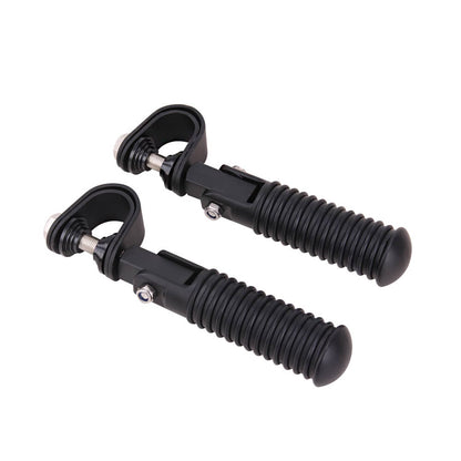 Solidspare Foot Pegs 1"~1-1/4" Highway Engine Guard Crash Bar For Harley Touring Kawasaki