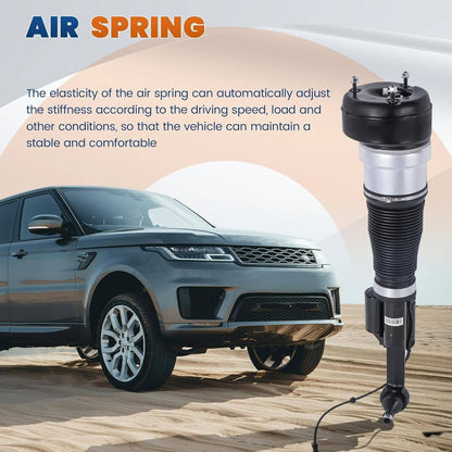 Solidspare 1Pair Front Air Suspension Struts For 4Matic Mercedes W221 S500 S550 CL500 CL550