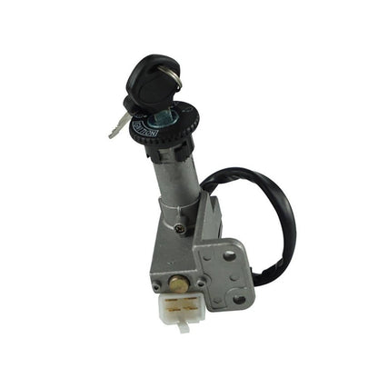 Solidspare Ignition Switch Key Lock Gas Tank Cap Set for Scooter Moped TAOTAO GY6 50cc