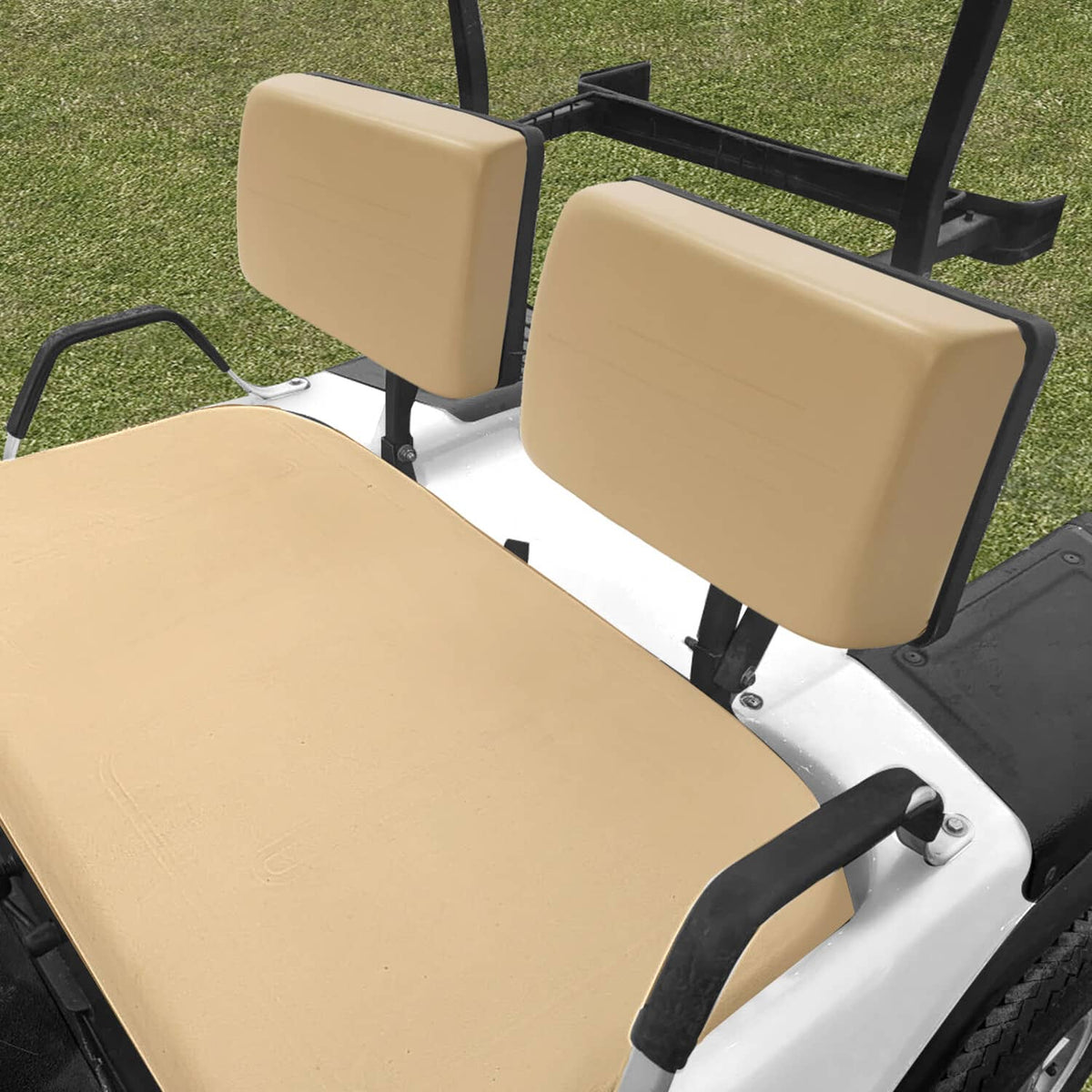 Solidspare Tan Seat Back Cushion Assembly For EZGO Marathon 1973-1994 Golf Cart