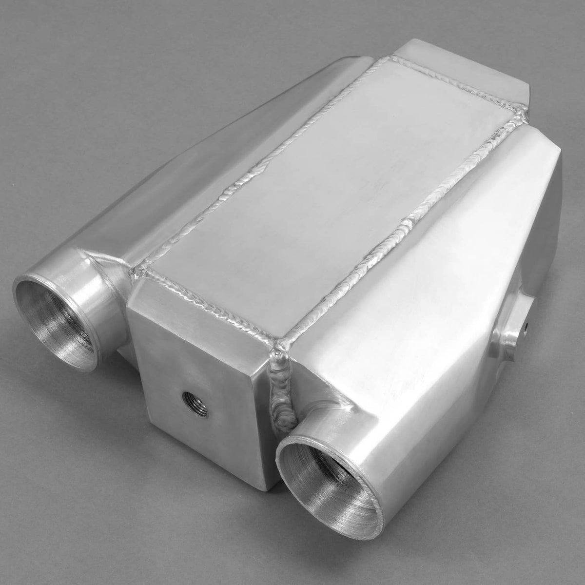 Solidspare NEW Universal Air to Water Intercooler A/W IC 2.5" in 3" out For Jet Ski Sea Doo