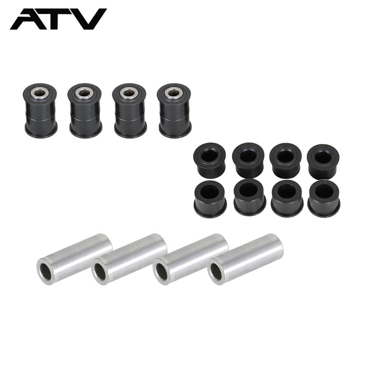 Solidspare For Honda Rancher 350 TRX350 2000 01 02-2006 Front Upper Lower A Arm Bushing Kit