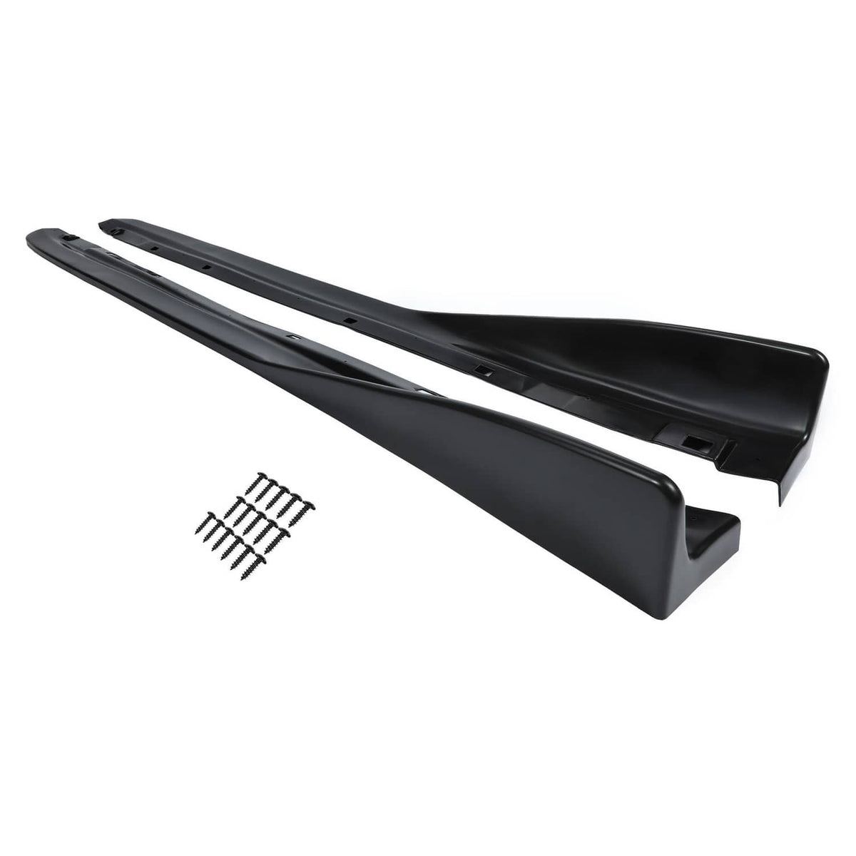 Solid Spare Fits Subaru Impreza WRX STI 02-07 CS Style Side Skirts Rocker Panel Extension PP